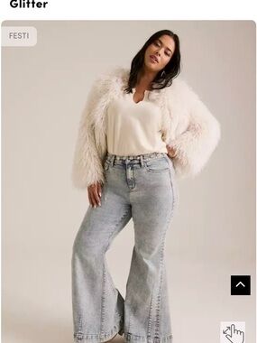 torrid Light Wash Flare Jeans
